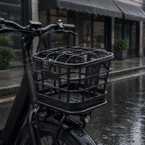 Front bike basket rounded - bike,