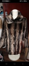 Dennis Basso Faux Fur Coat