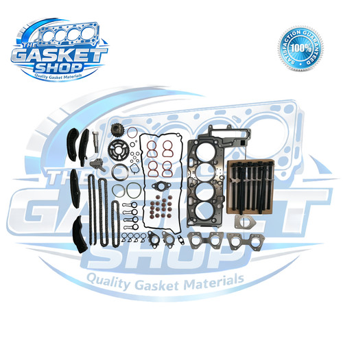 Head gasket set bolts timing - head,