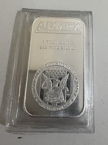 Apmex 1oz pure silver bar - pure,