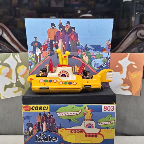 Corgi the beatles yellow - the,