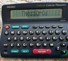 Seiko Concise Oxford Thesaurus