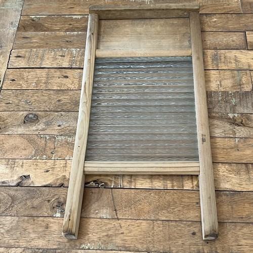 Vintage wooden washboard - vintage,