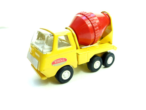 Tonka tiny cement mixer - tiny,