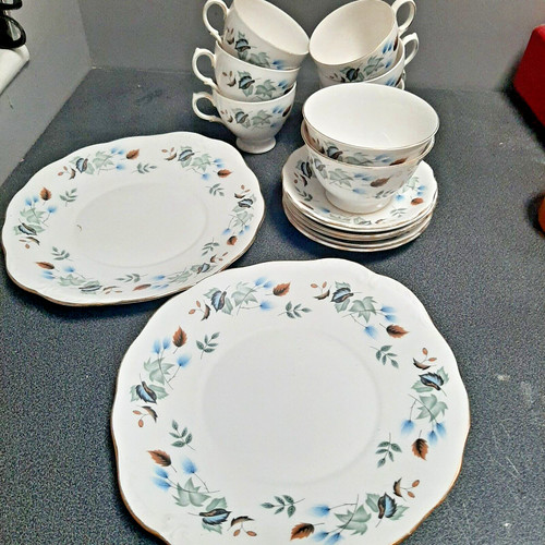Colclough bone china linden - china,