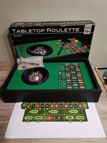Tabletop roulette casino game - tabletop,