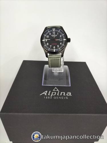 Alpina startimer black dial - startimer,