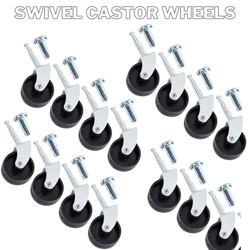 8pcs heavy duty swivel - duty,