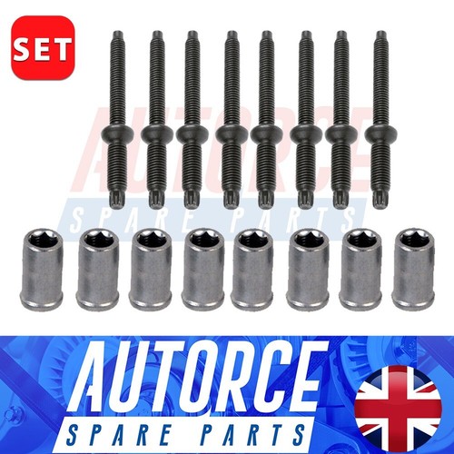 Injector stud nut - 8x,