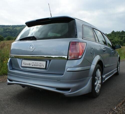 Rear bumper spoiler for - rear,