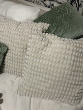IKEA SVARTPOPPEL Cream Cushion