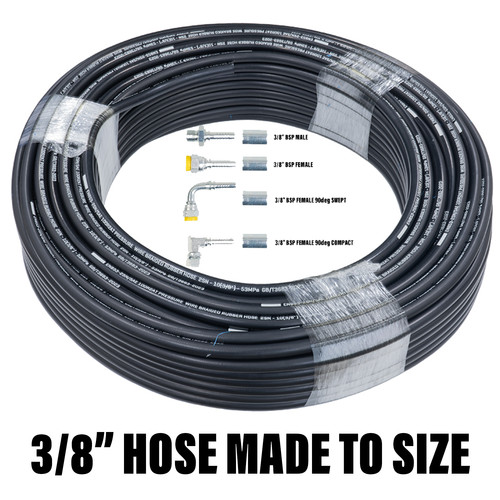Hydraulic hose assembly 2 - hydraulic,