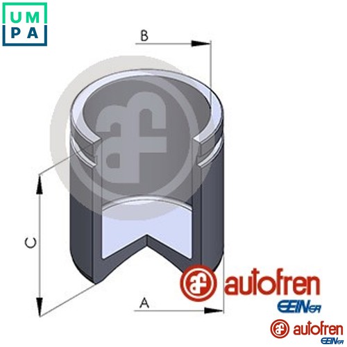 Piston brake caliper - brake, d025213
