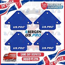 4 25LB WELDING MAGNETS SET OF WELDER SOLDER ANGLE ARROW PANEL SHEET METAL HOLDER