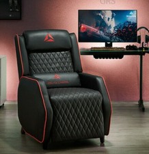 Recliner Gaming Chair Armchair Cinema Chair Sofa Lounge Chair PU Leather Seat