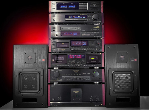 Sony hifi tower - es,