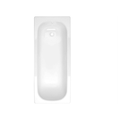 White 1700mm round shower - white,