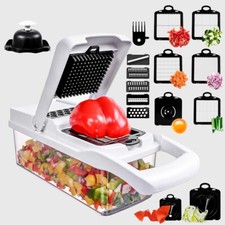 16 IN 1 Vegetable Chopper Salad Fruit Mandolin Slicer Food Dicer Cutter Peeler