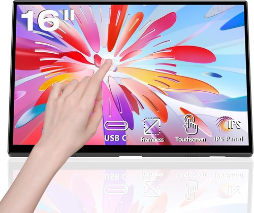 Touchscreen portable monitor - portable,