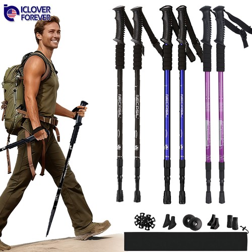 Adjustable hiking trekking - 2x,