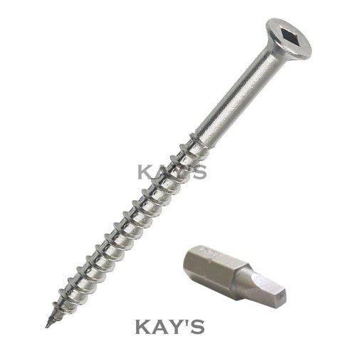 Decking screws countersunk - decking,