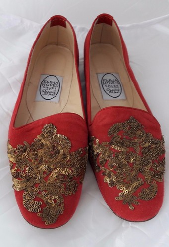 Emma hope red - emma, suede