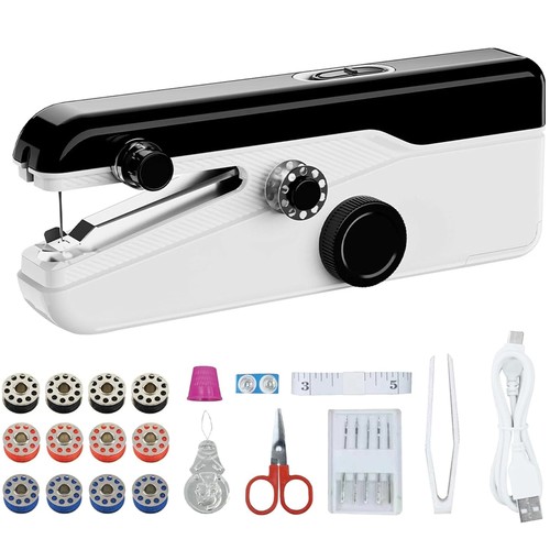 Mini handheld cordless sewing - handheld,