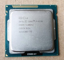 Intel Core I7-3770 3.40GHz