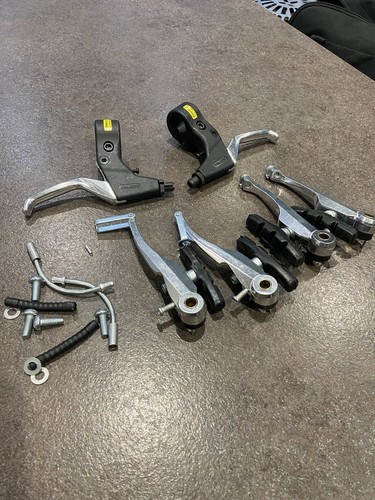 Silver brake set alloy - silver, v-brake