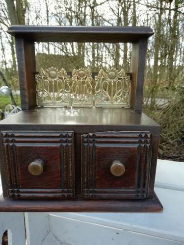 Vintage drawer mahogany - 2,