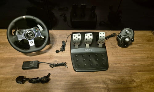 Logitech g920 steering - logitech, wheel