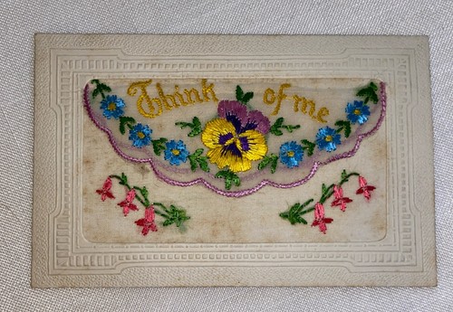 Ww1 embroidered silk - ww1,
