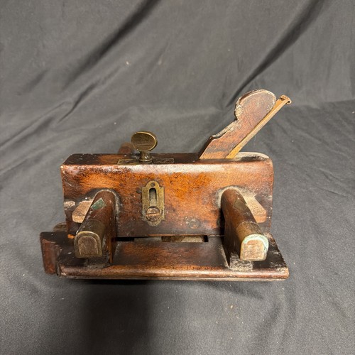 Antique british wooden plough - wooden,