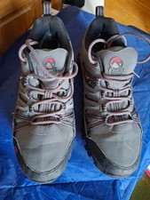 Gelert Horizon Low Waterproof Charcoal Walking Hiking Shoes Size UK 8