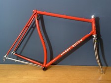 Retro Harry Quinn Reynolds 531c Steel Aero Road/Time Trial Frameset Campagnolo