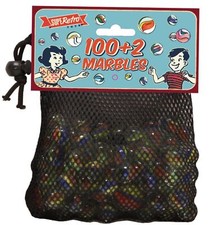 Large Bag of 100 + 2 Marbles