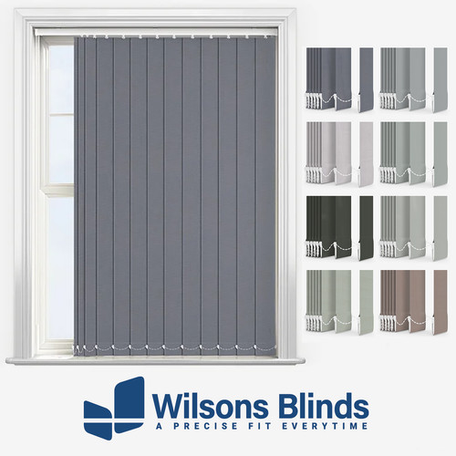 Grey vertical blind - vertical,