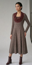 Out of Xile Dress UK M Brown