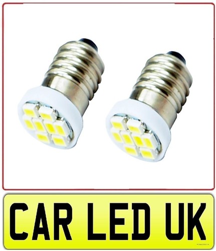 White led bulbs - 6v, 12v
