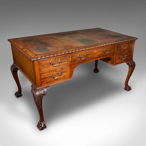 Antique clerk desk english - clerk's,