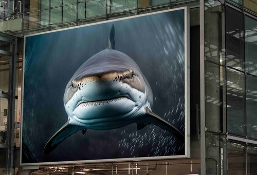 Jaws poster art shark - jaws,
