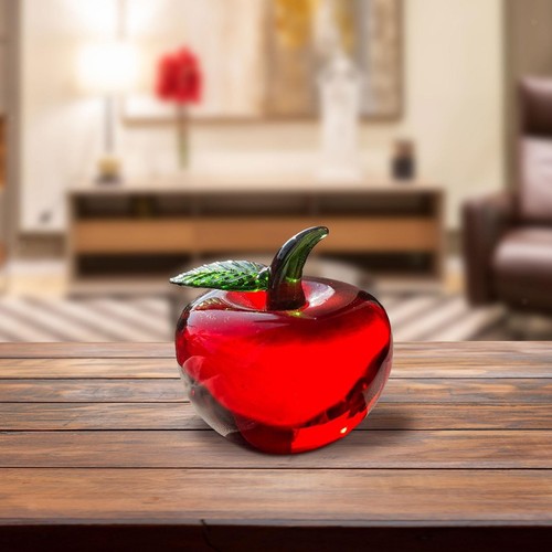 Elegant glass fruit sculpture - glass,