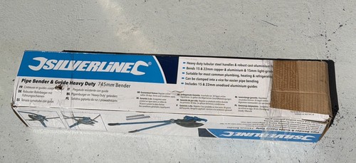 Silverline pipe bender guide - pipe,