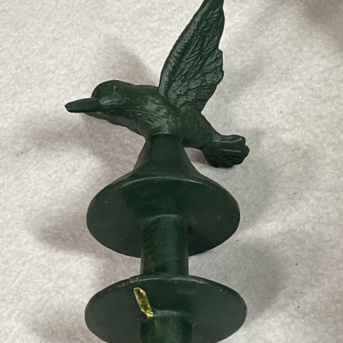 Cast iron hummingbird garden - hummingbird,