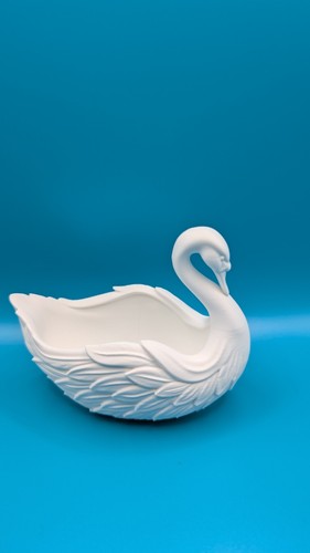 Elegant swan decorative bowl - elegant,