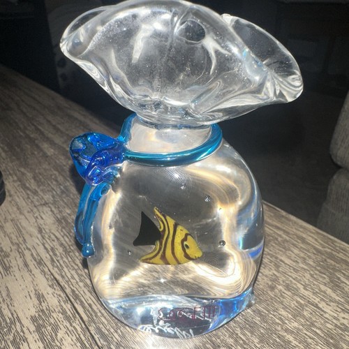 Signed oscar zanetti murano - signed,