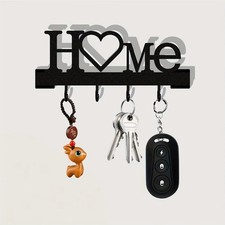 "Home Love" Shaped Key Holder