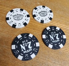 4 x JACK DANIELS Whiskey Poker