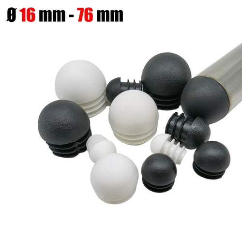Domed plastic end - domed,