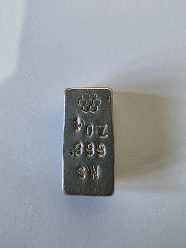 Troy 999 silver bullion - oz,